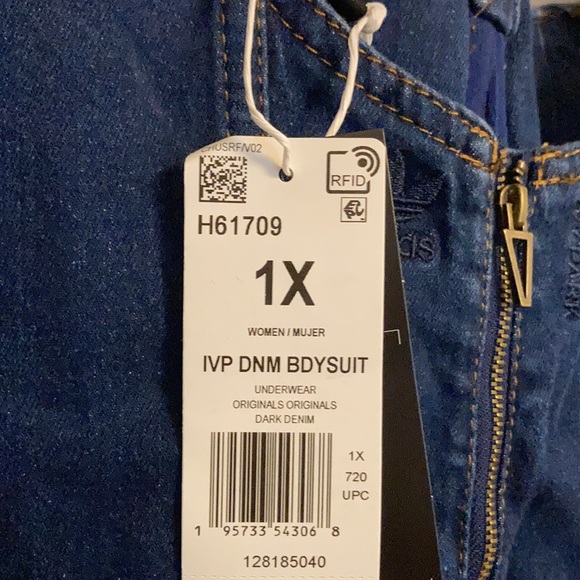 *SOLD*IVY PARK Denim Bodysuit - Picture 6 of 7